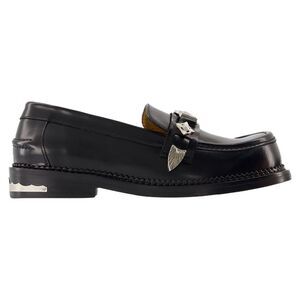 Aj1348 Loafers - Toga Pulla - Leather - Black